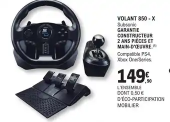 E.Leclerc Volant 850 - X offre