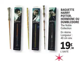Baguette harry potter, hermione ou dumbledore