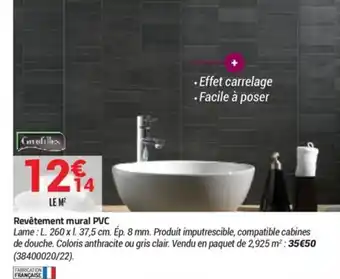 Bricorama revêtement mural pvc offre
