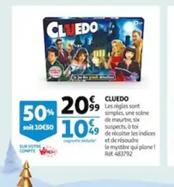 Auchan Cluedo offre