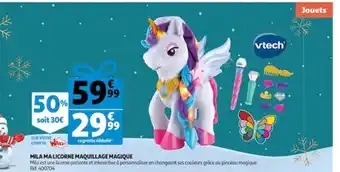 Auchan Mila Malicorne Maquillage Magique offre