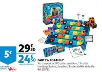 Auchan Party & Co Familu offre