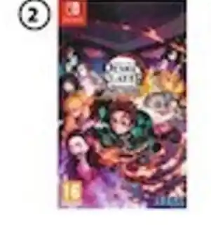 Auchan Le Jeu Switch Demon Slayer offre