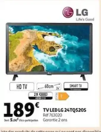Auchan LG Tv Led 24TQ520S offre