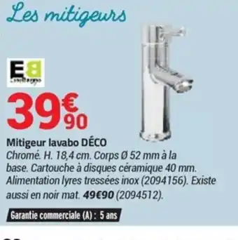 Bricorama Mitigeur lavabo Déco offre