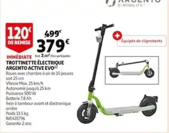 Trottinette Electrique Argento Active Evo