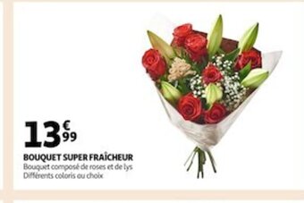 Auchan Bouquet Super Fraicheur offre