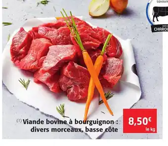 Viande Bovine Ă Bourguignon Divers Morceaux Basse Cote