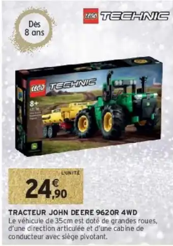 Intermarché Tracteur john deere 9620r 4wd offre