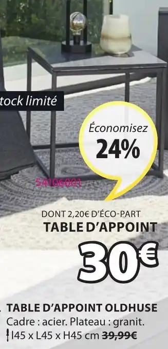 Table d'appoint oldhuse
