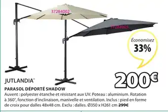 JYSK Parasol déporté shadow offre