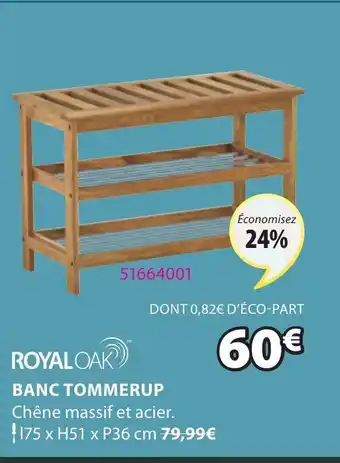 JYSK Banc tommerup offre