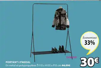 JYSK Portant lyngdal offre