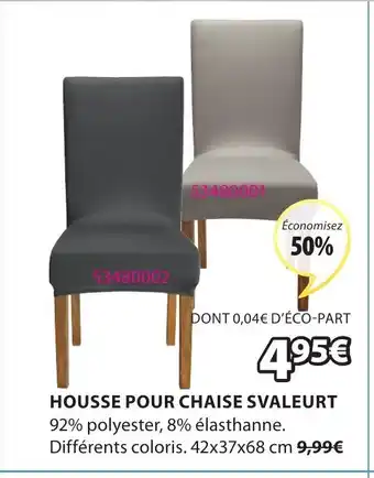JYSK Housse pour chaise svaleurt offre