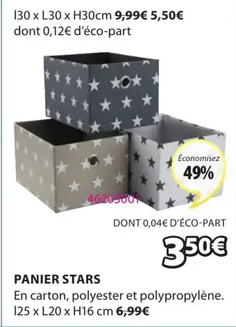 Panier stars
