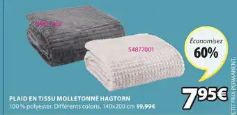 JYSK Plaid en tissu mollentonné hagtorn offre