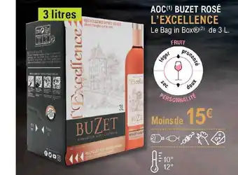 E.Leclerc Aoc Buzet Rosé L'excellence offre
