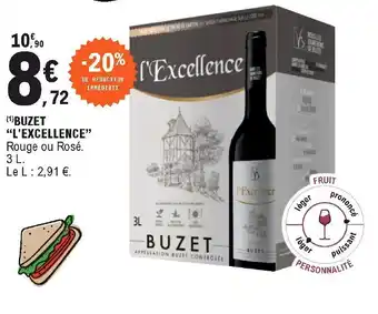 Buzet "l'excellence"