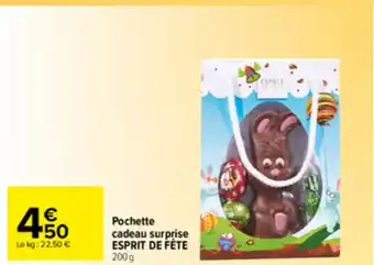 Carrefour Market Pochette cadeau surprise offre