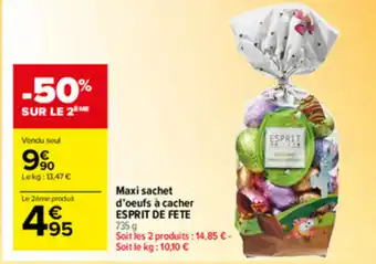 Carrefour Market Maxi sachet d'oeufs à cacher offre