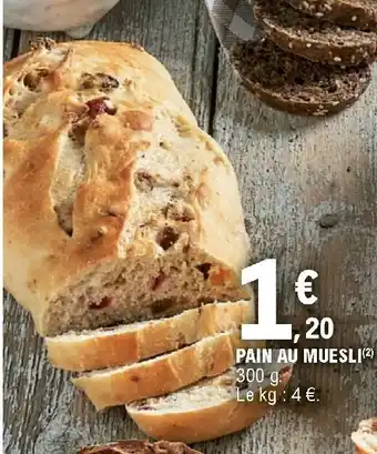 E.Leclerc Pain au muesli offre