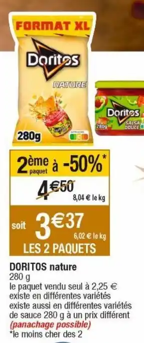 Cora x Carrefour Snacks doritos offre