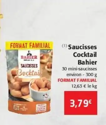 Saucisses cocktail bahier
