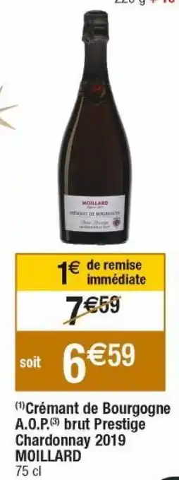 Cora x Carrefour Chardonnay offre