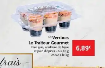 Verrines le traiteur gourmet