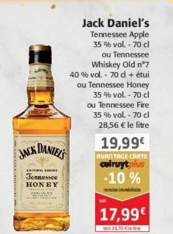Colruyt Jack daniel's offre