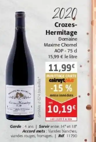 Crozes hermitage 2020
