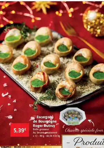 Escargots de bourgogne roger dutruy