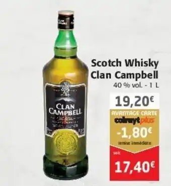 Colruyt Scotch whisky clan campbell offre