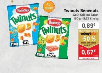 Colruyt Twinuts bénénuts offre