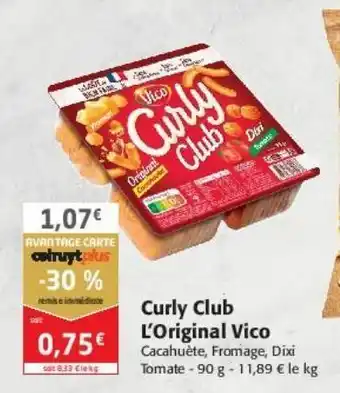 Colruyt Curly club l'original vico offre
