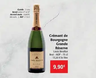 Colruyt Crémant de bourgogne grande réserve offre