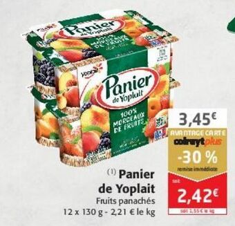 Colruyt Panier de yoplait offre