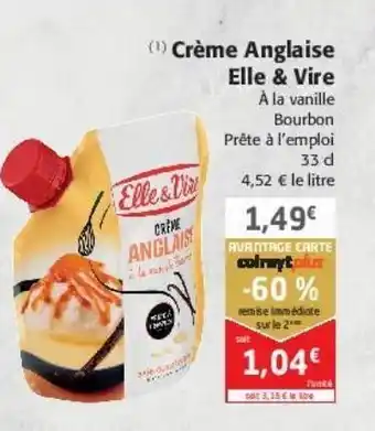 Colruyt Crème anglaise elle & vire offre