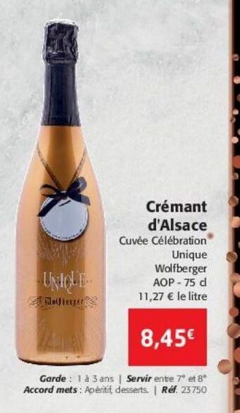 Colruyt Crémant d'alsace offre