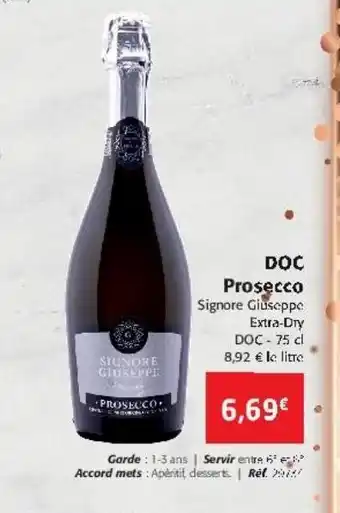 Colruyt Doc prosecco offre