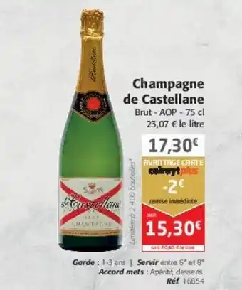 Colruyt Champagne de castellane offre