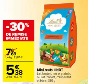 Carrefour Market Mini Œufs Lindt offre