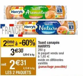 Toasts harry's