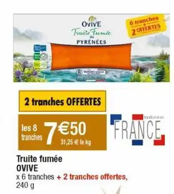 Cora x Carrefour Truite fumée offre