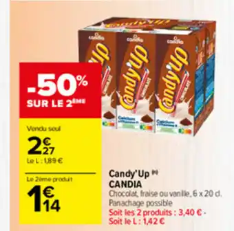 Carrefour Market CAndy'up candia offre