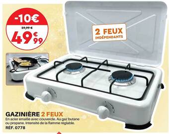 Shopix Gazinière 2 feux offre