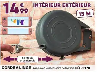 Shopix Corde à linge offre