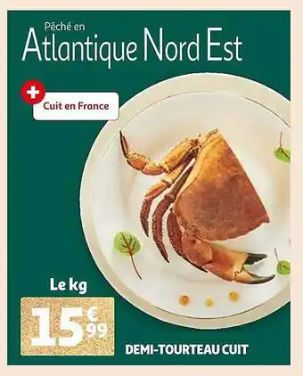 Auchan Demi-tourteau cuit offre