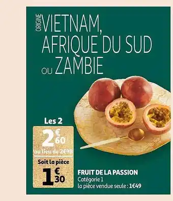 Auchan Fruit de la passion offre