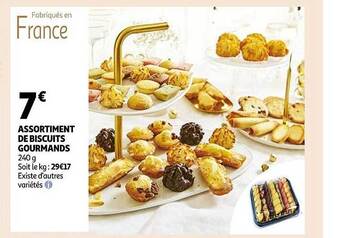 Auchan Assortiment de biscuits gourmands offre